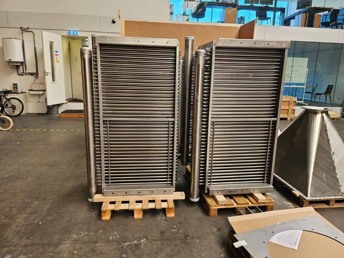 ICARUS Bare Tube Heat exchanger